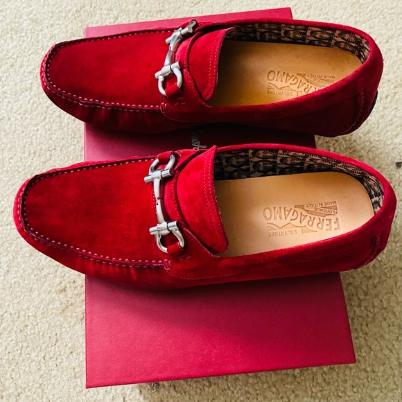 Authentic Salvatore Ferragamo Parigi Bit Driving Loafer - Picture 3 of 7